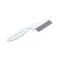 Dog Cat Going To Flea Comb [White-14cmx3cm]