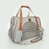 Dog Carrier Travel Car Seat Pet Carriers [Light Grey]