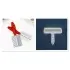 Pet grooming products [Red  Set]