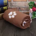 Pet warm blanket [Coffee-100x70]