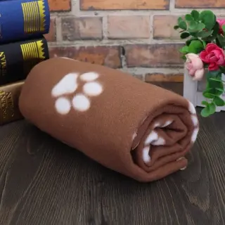 Pet warm blanket [Coffee-100x70]