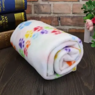 Pet warm blanket [White-70x60]