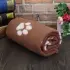 Pet warm blanket [White-70x60]