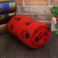 Pet warm blanket [Wine Red-70x60]