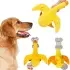 Sounding plush toys for dogs [Yellow]