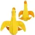 Sounding plush toys for dogs [Yellow]