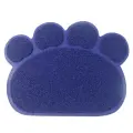Claw-shaped cat litter mat [Dark blue-30x40cm]