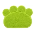 Claw-shaped cat litter mat [Yellow green-30x40cm]