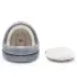 High Quality Cat House Beds Kittens Pet Sofa Mats [Grey-L]