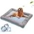 Pet Cooling Pad Bed For Dogs Cats [Blue-S]