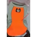 Summer Pet Dog Cooling Vest Heat Resistant Cool [Orange-S]