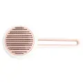 Pet Dog Hair Remover Cat Brush Grooming Tool [Pink]