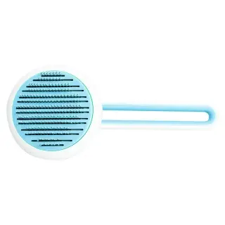 Pet Dog Hair Remover Cat Brush Grooming Tool [Blue]