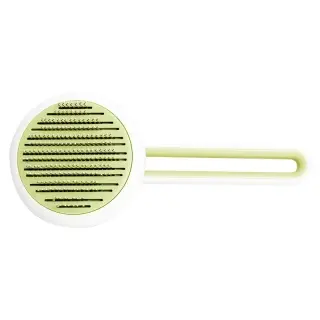 Pet Dog Hair Remover Cat Brush Grooming Tool [Green]