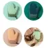 Comb 2-in-1 Floating Hair Removal Pet Gloves [Green]