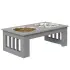 Raised Dog Feeding Bowls With Stand Grey [Small]