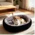 Dog Bed Cat Beds Soft Washable Fleece [60 x 45 cm]