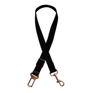 Adjustable Pet Cat Dog Car Seat Belt [Black]