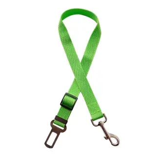 Adjustable Pet Cat Dog Car Seat Belt [Green]
