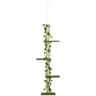 Adjustable Floor-To-Ceiling Cat Tree [Default]