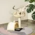 Cat Tree Scratching Scratcher Post [Brown]