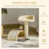 Cat Tree Scratching Scratcher Post [Brown]