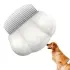 Dog Grooming Comb Comfortable Lice Flea Combs [Cream White]