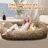 Queen Bed Pet Plush Sofa [Light Gray-6XL]
