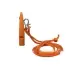 Dog Trainer Whistle With Lanyard [Orange-Whistle Lanyard]