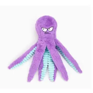 Stuffed Tough Dog Chew Toys Large Dog Toys [Purple]