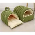 Removable And Washable Closed Cat House Nest [Medium-Light Green]