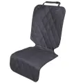 Car Simple Front Passenger Seat Cushion [Black-1PC]