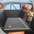 Car Pet Rear Seat Cushion Mat [Green-130x63CM-Brick]