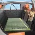 Car Pet Rear Seat Cushion Mat [Light Gray-130x63CM-Blockage]